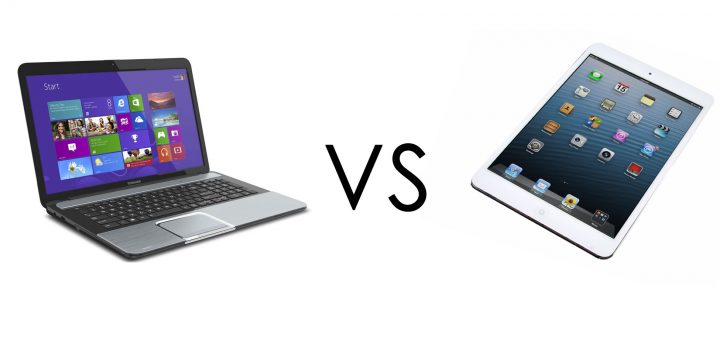 difference between a notebook and a tablet