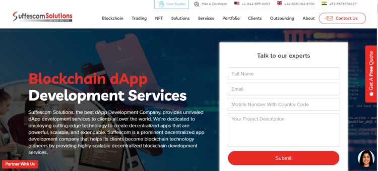 dApp development services | suffescom