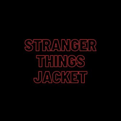 Stranger Things Jacket