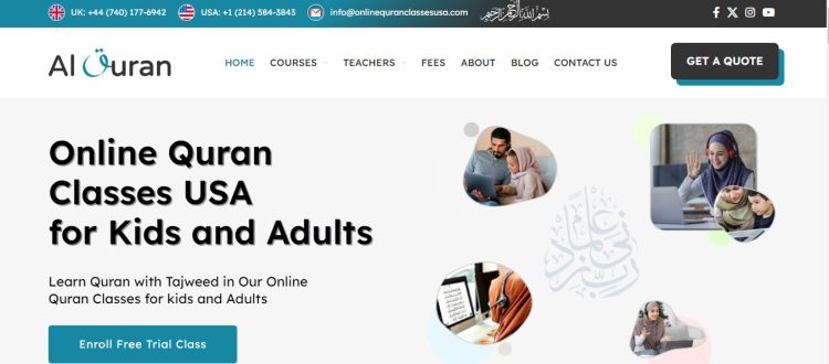 ALQuran classes for kids, adults, and ladies