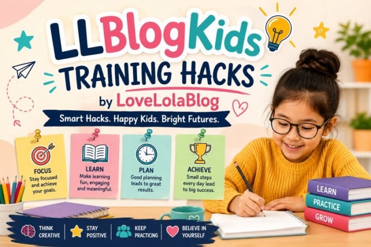 LLBlogKids Training Hacks by LoveLolaBlog